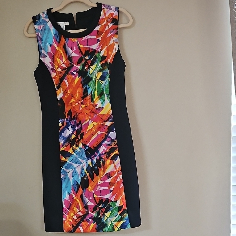 London Style Tropical/colorful Dress